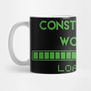 Construction Worker Loading Mug